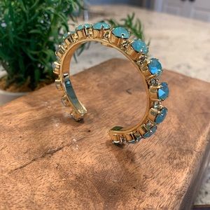 Sorrelli Riveting Romance Cuff Bracelet blue